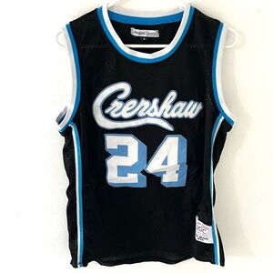 Headgear Classics Kobe Bryant #24 Crenshaw Basketball Jersey, Size: Medium